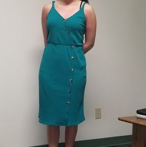 Turquoise dress